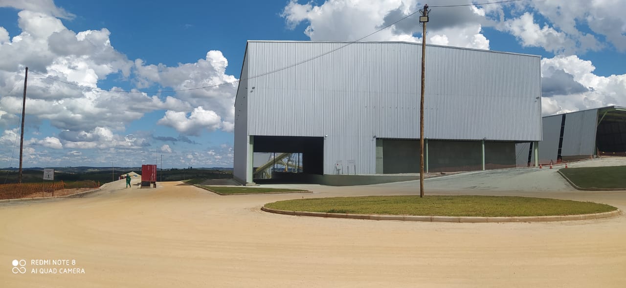 Obra de Fertilizantes Matutina-MG